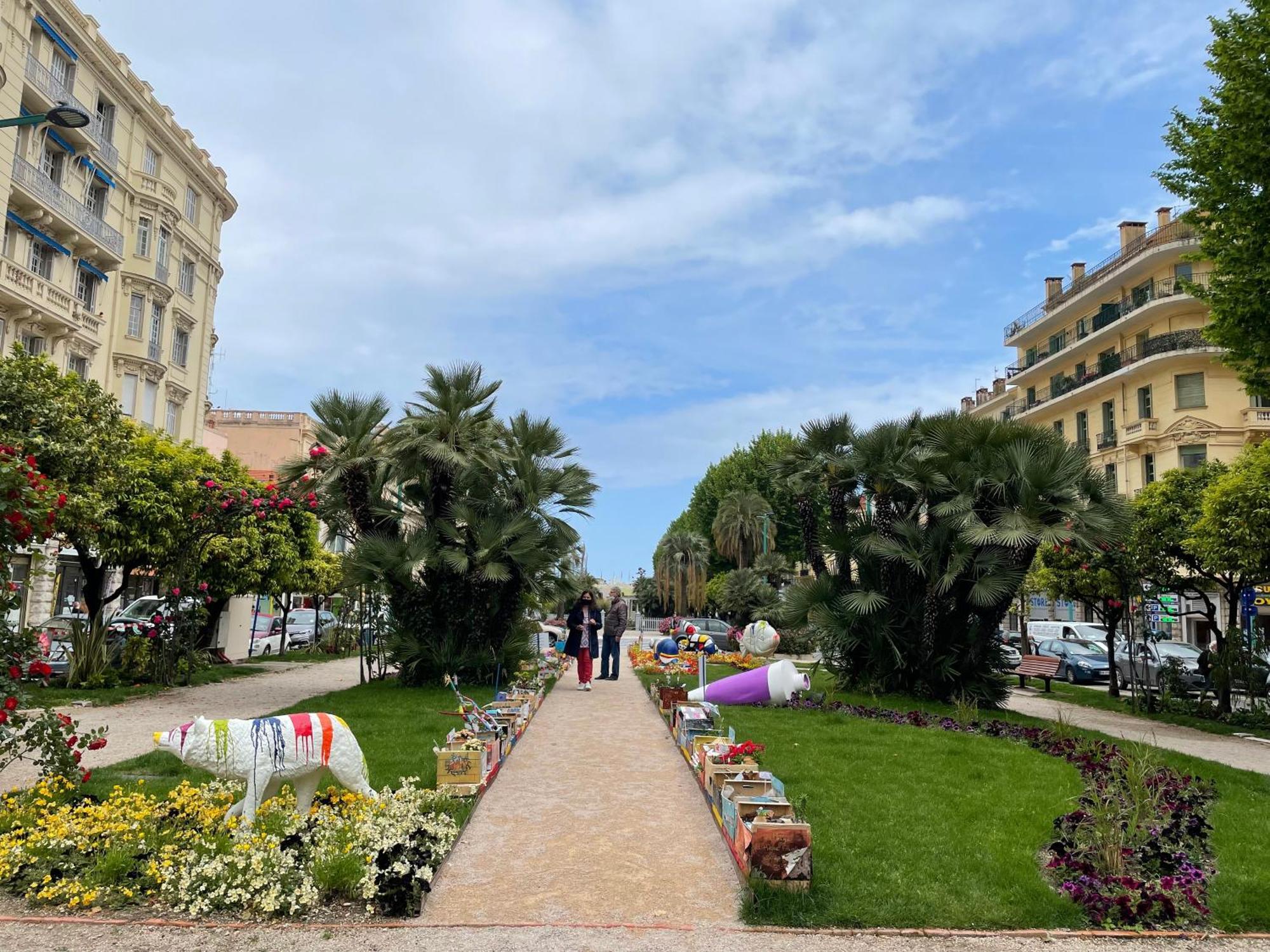 Menton Centre Vue Imprenable Sur Mer Et Jardin Bioves エクステリア 写真