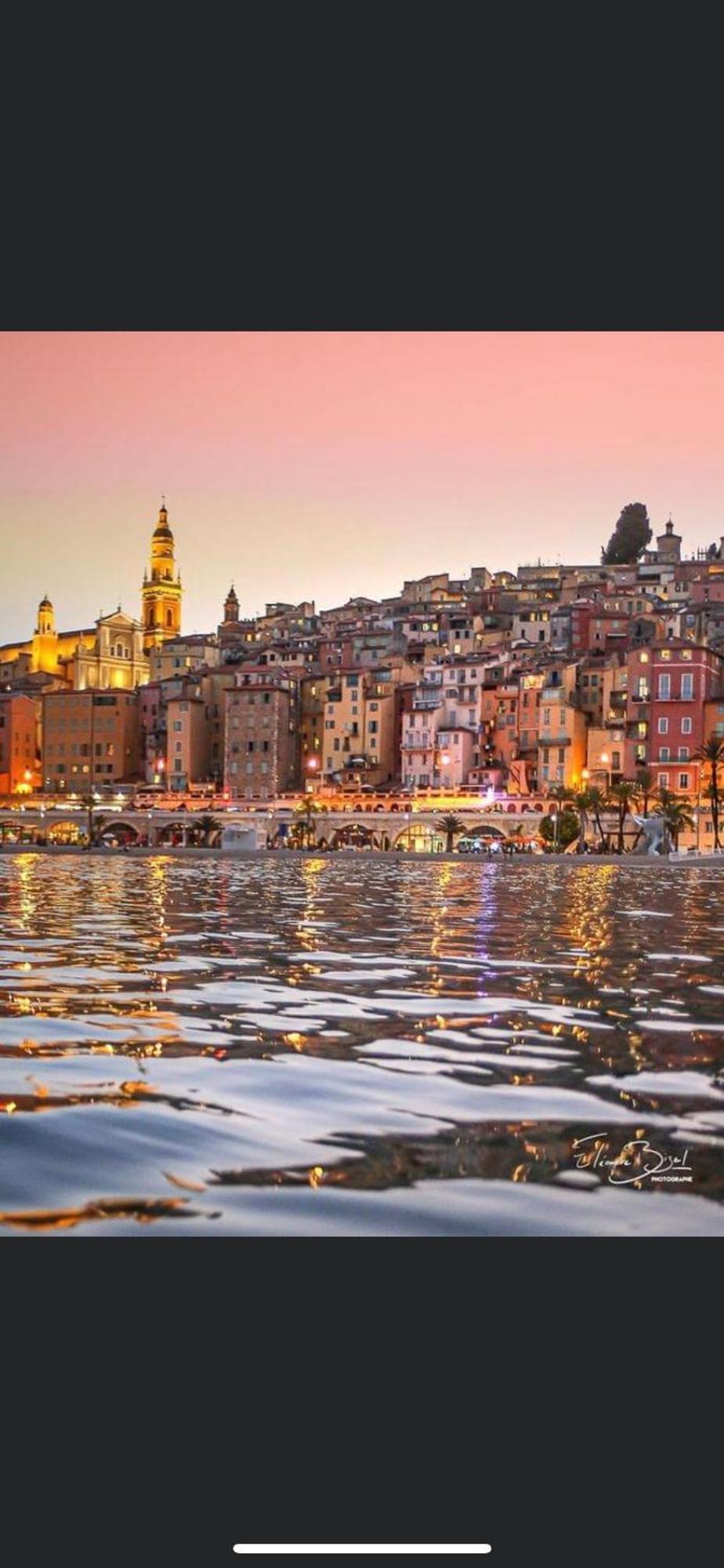 Menton Centre Vue Imprenable Sur Mer Et Jardin Bioves エクステリア 写真