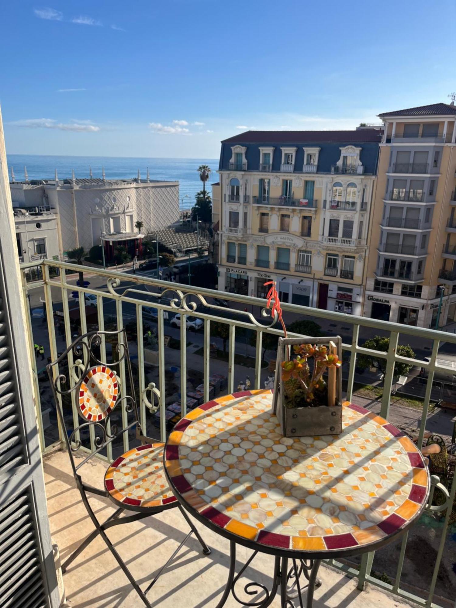 Menton Centre Vue Imprenable Sur Mer Et Jardin Bioves エクステリア 写真